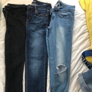 Bundle of jeans size 2-3